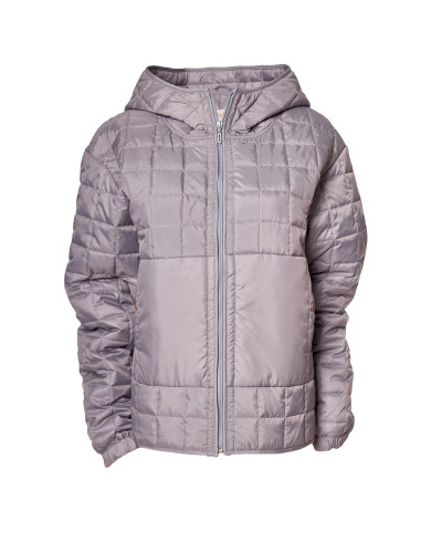 Куртка стьобана світло-лавандового кольору