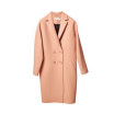 Пальто жіноче кольору пудра