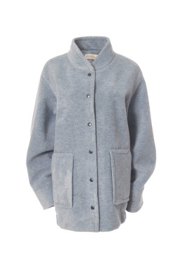 Бомбер сірого кольору