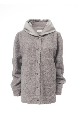 Куртка Теді сірого кольору