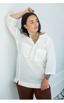 Біла сорочка 30-273-707