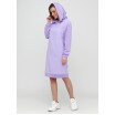 Базове плаття лавандового відтінку з капюшоном