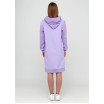 Базове плаття лавандового відтінку з капюшоном