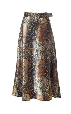 Спідниця жіноча в принт леопард