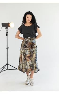 Спідниця жіноча в принт леопард