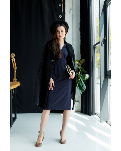 Черный  кейп 77-1106