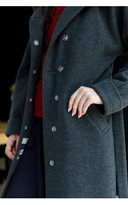 Утеплене пальто з капюшоном 77-1109__U 679-112-6