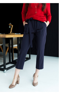 Брюки с поясом на резинке  (арт 317)