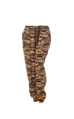 Штани жіночі з принтом піксель