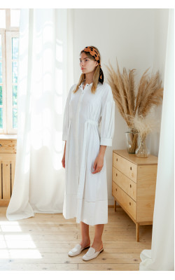 Платье с объёмными рукавами фонариками 77-416-799