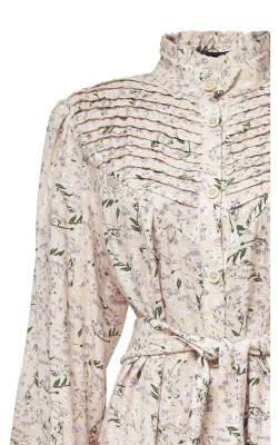 Сукня-халат в квітковий принт